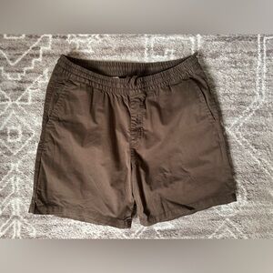 Vans Range Relaxed Elastic Waist Shorts Brown Medium